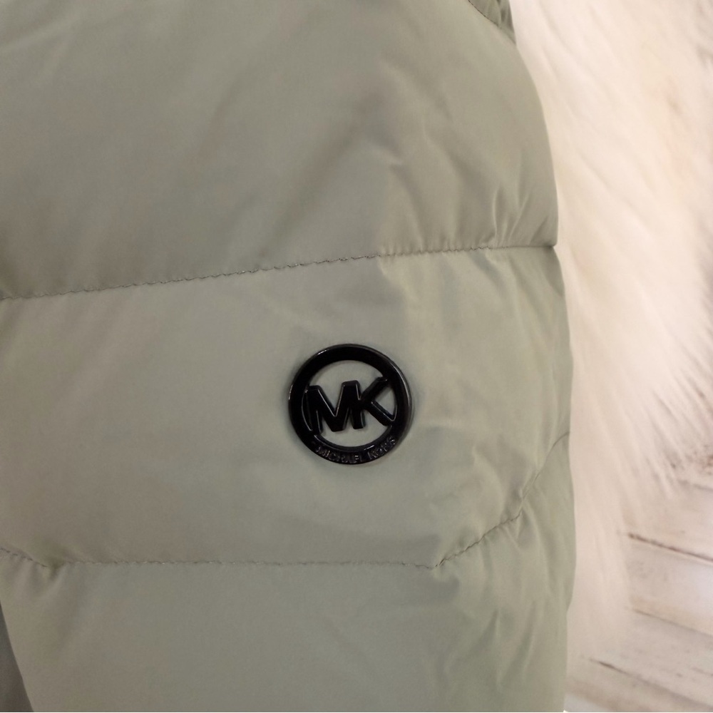 Michael Kors Olive Hooded Puffer Jacket - Picture 10 of 16